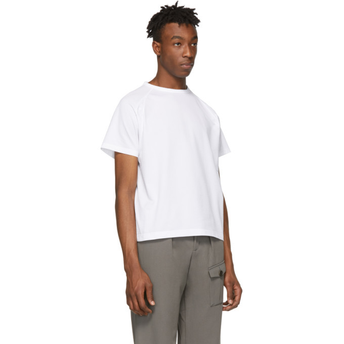 Mackintosh 0003 White 0004 Gusset T-Shirt Mackintosh