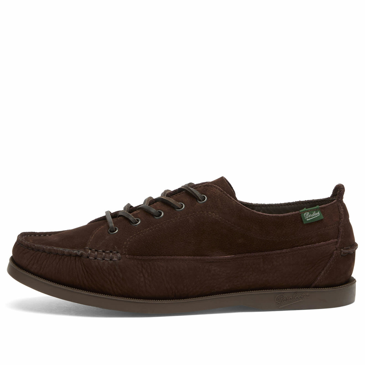 Paraboot Men's Malibu in Taurillon Chocolate Nubuck