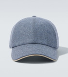 Eleventy Wool, silk, and cashmere baseball cap
