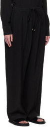 Studio Nicholson Black Capel Trousers