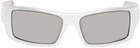 Oakley Silver Gascan Sunglasses