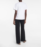 Alaïa Logo cotton jersey T-shirt