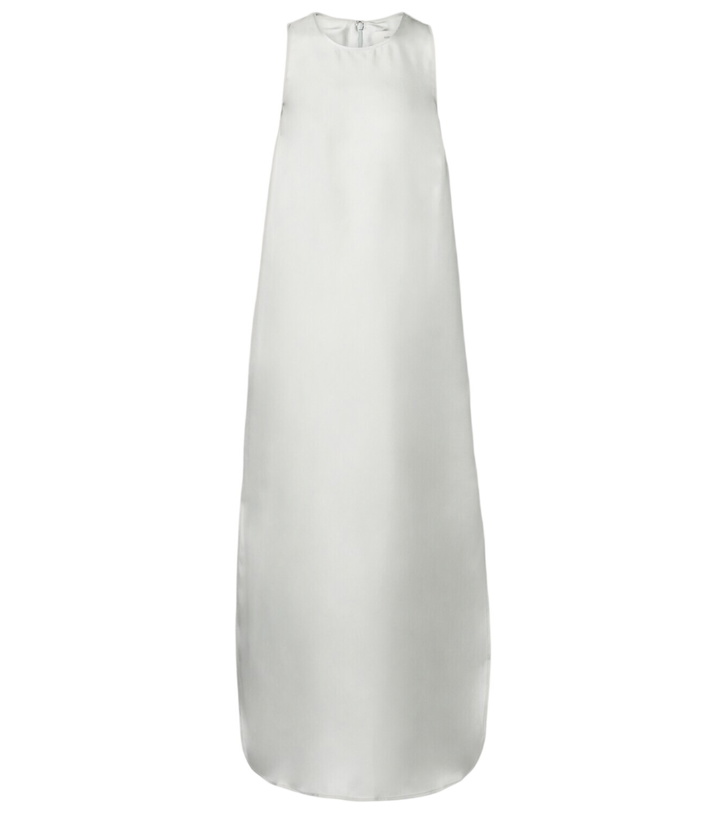Photo: Loulou de Saison Paloma silk satin maxi dress