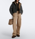 Brunello Cucinelli Cotton barrel-leg pants