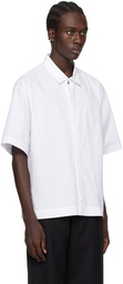 Jacquemus White Les Classiques 'La Chemise Manches Courte' Shirt