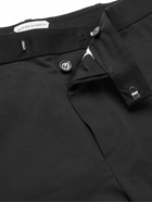 Bottega Veneta - Tapered Cotton Trousers - Black