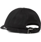 Ader Error - Appliquéd Wool-Twill Baseball Cap - Black