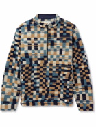 Folk - Warp Checkerboard Fleece Jacket - Multi