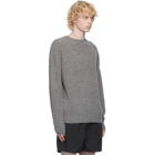 BEAMS PLUS Grey Cashmere and Silk Sweater