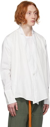 Greg Lauren White Winged Dressy GL1 Cardigan