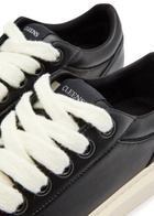 Cleens Ace Chunky-lace Leather Sneakers Black