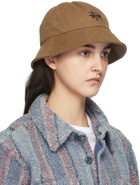 Stüssy Brown Bell Bucket Hat
