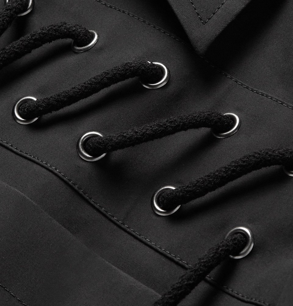 Craig Green - Lace-Detailed Bonded Cotton-Canvas Jacket Craig Green - Lace-Detailed Bonded Cotton-Canvas Jacket