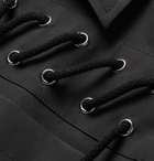 Craig Green - Lace-Detailed Bonded Cotton-Canvas Jacket - Men - Black