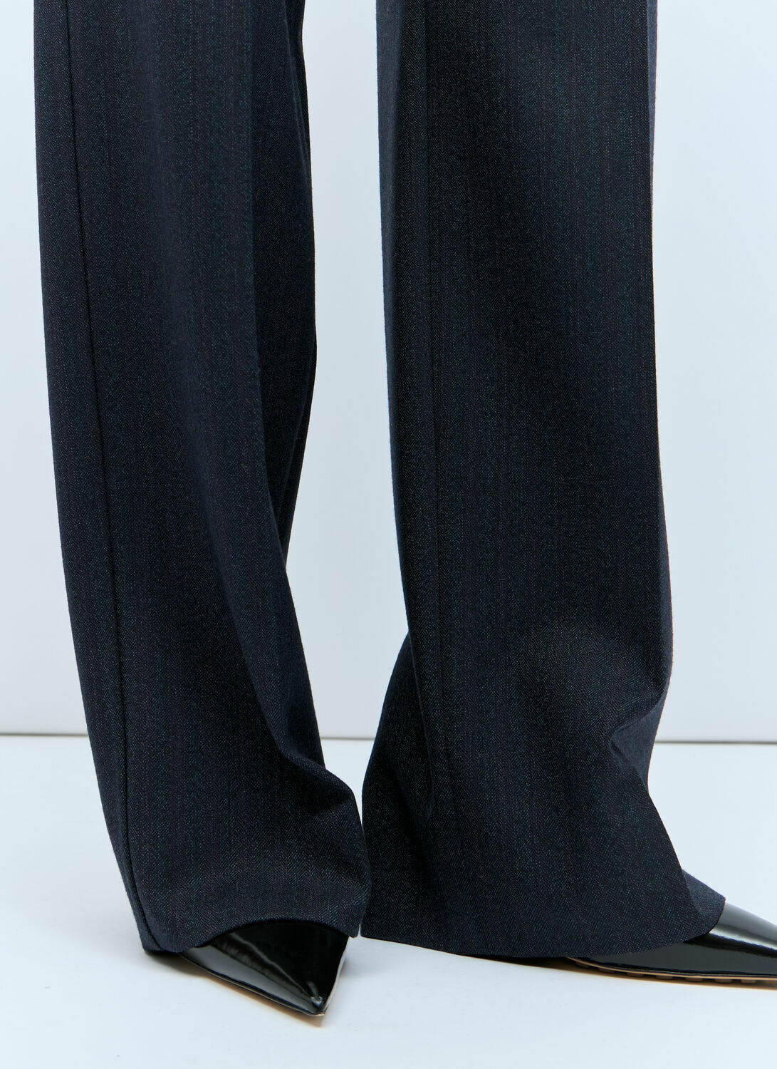 Bottega Veneta Striped Wool Pants