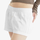 Fruity Booty Women's Poplin Boxers in White