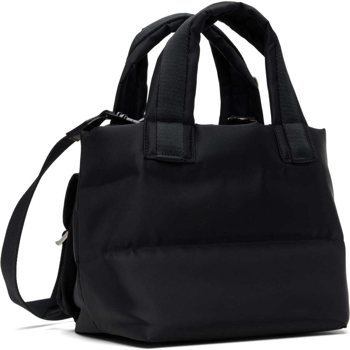 sacai Black Small Nylon Tote