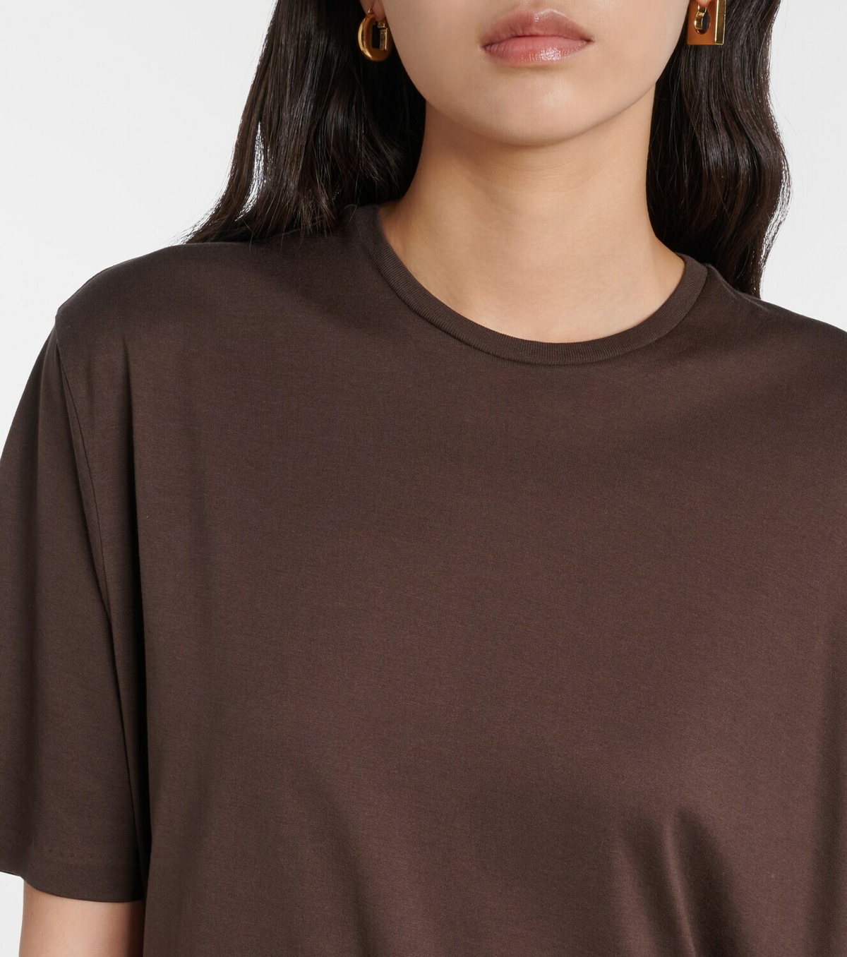 The Frankie Shop Harper cotton jersey T-shirt