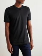 Kiton - Cotton-Jersey T-Shirt - Black