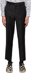 Comme des Garçons Homme Deux Black Wool Trousers