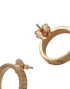 Maison Margiela Womens Earrings in Gold