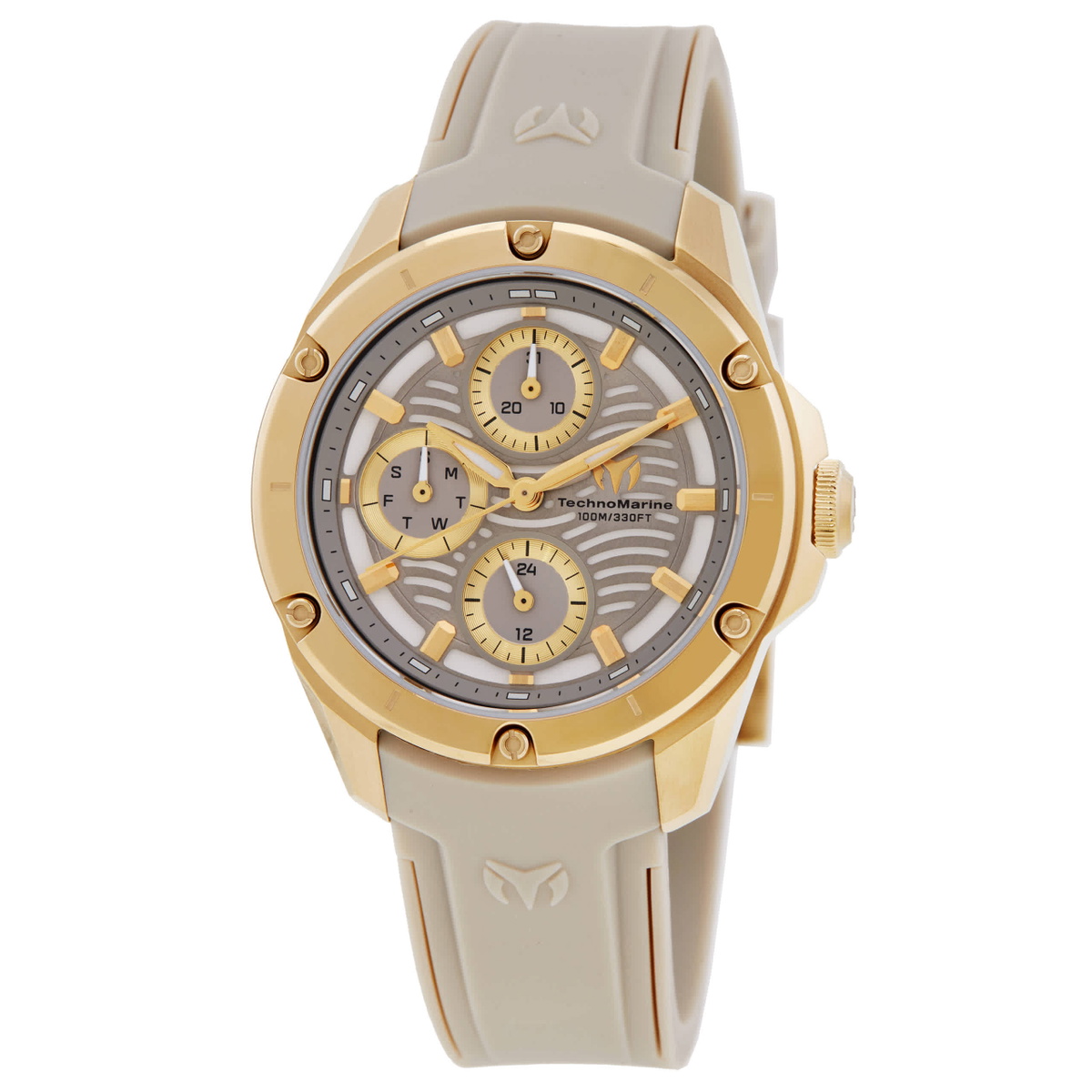 Technomarine Oceanico Quartz Grey Dial Ladies Watch TM-325005