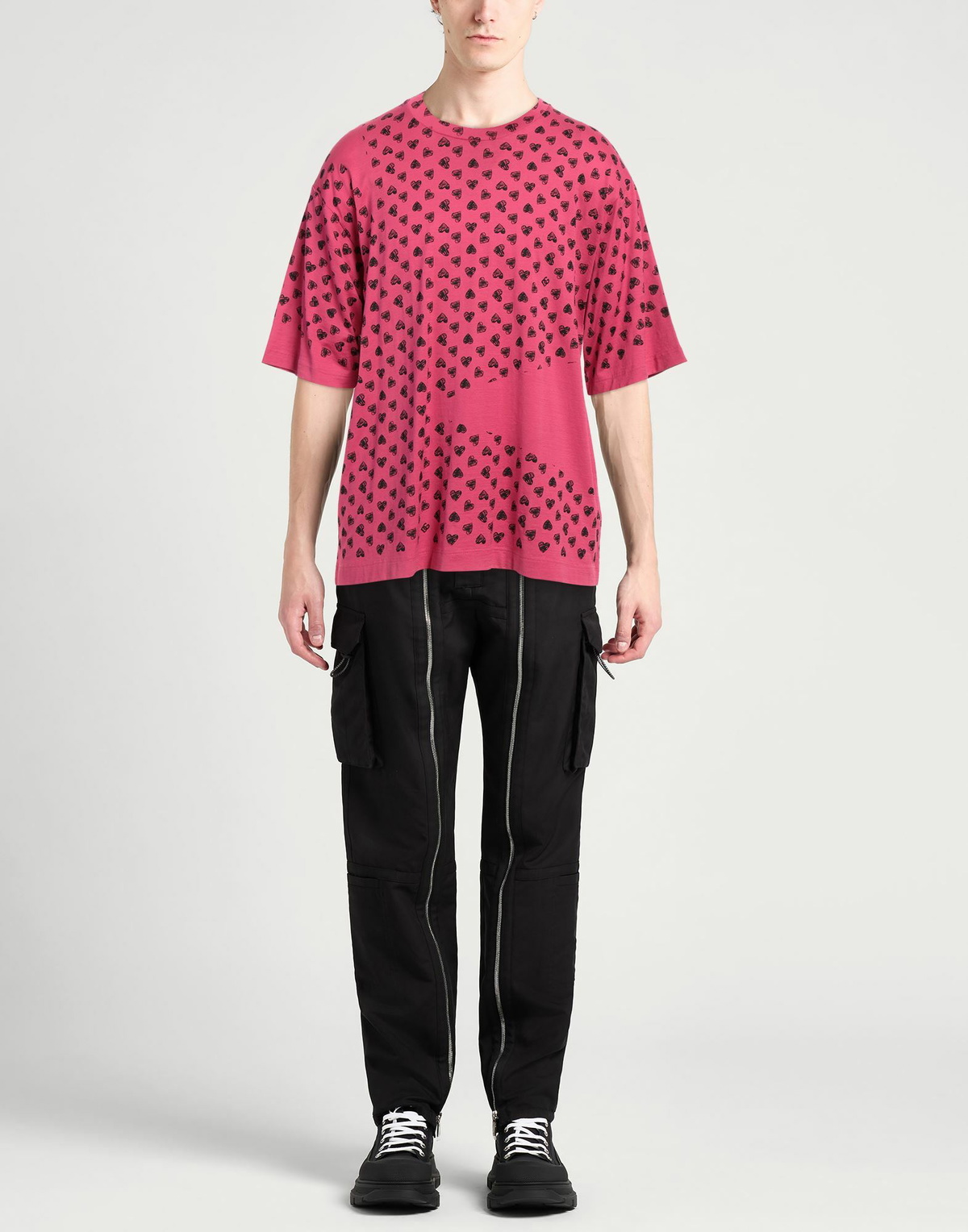 Dolce & gabbana Mens T-shirt Fuchsia