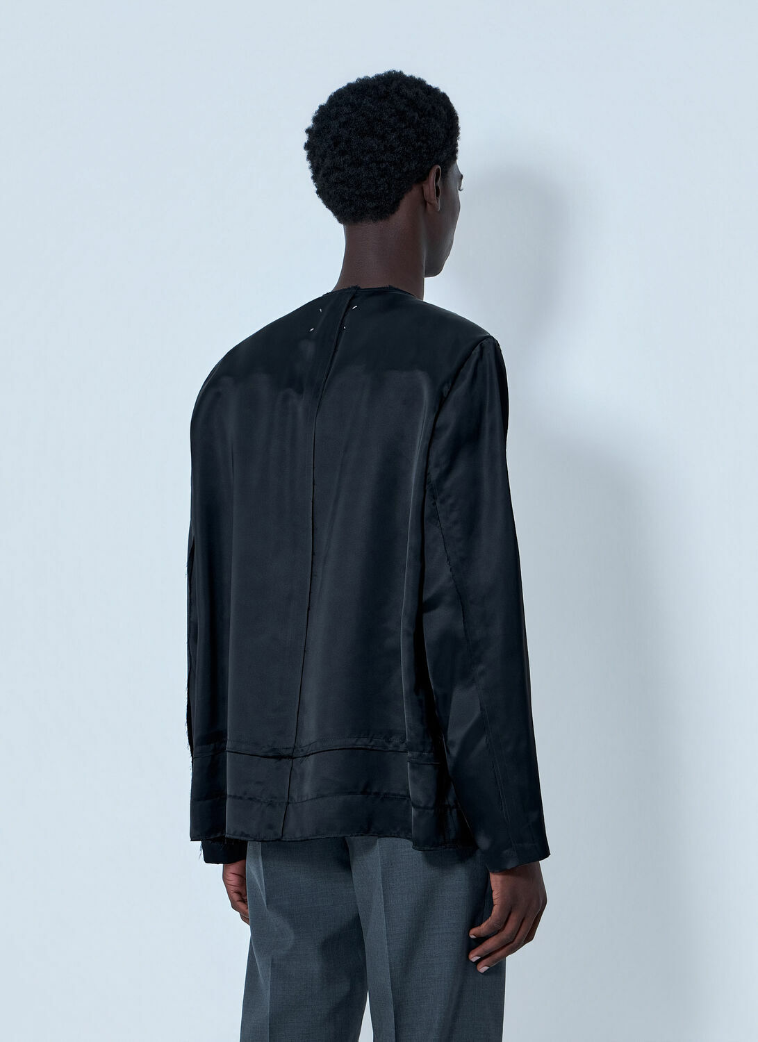 Maison Margiela Buttoned Jacket with Patch Pockets