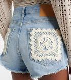 Alanui Island’s Diary denim shorts