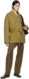 LEMAIRE Khaki Wadded Jacket