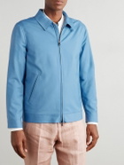 Richard James - Wool and Mohair-Blend Blouson Jacket - Blue