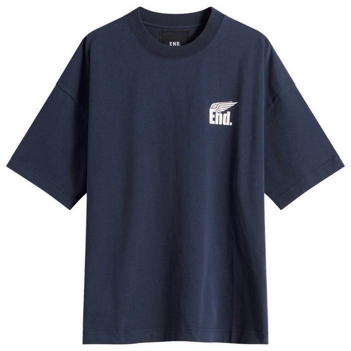 Photo: END. Line Up T-Shirt in Navy
