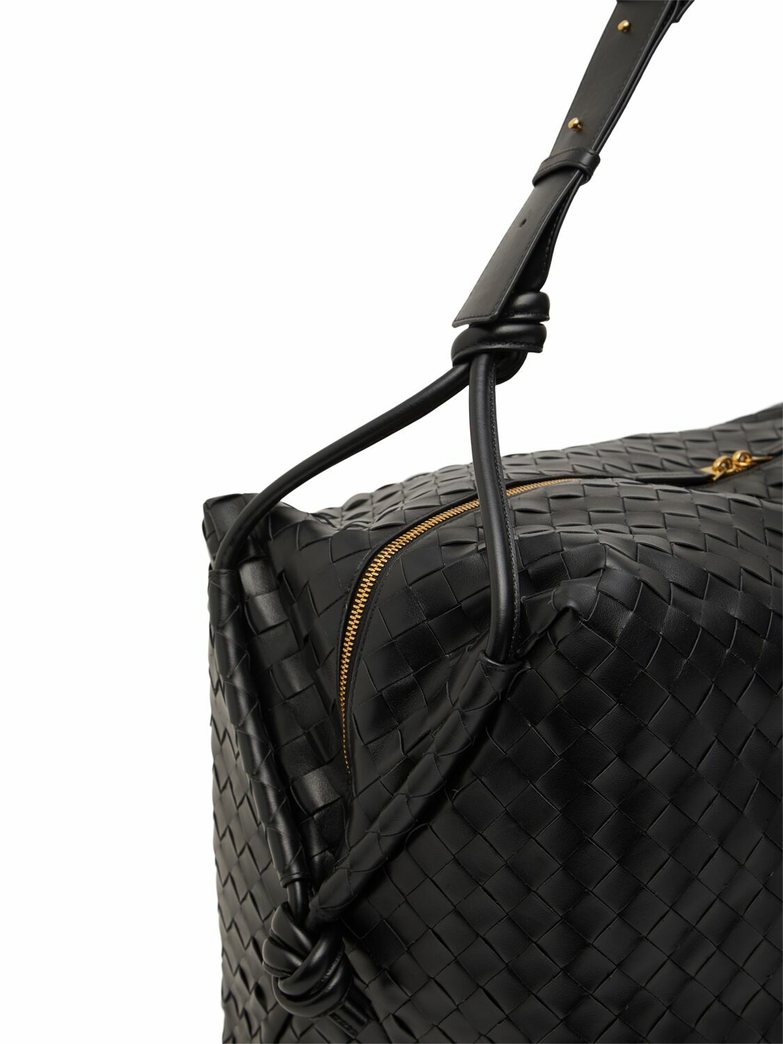 BOTTEGA VENETA Large Loop Weekender Leather Bag Bottega Veneta