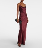 Nili Lotan Cami silk charmeuse gown
