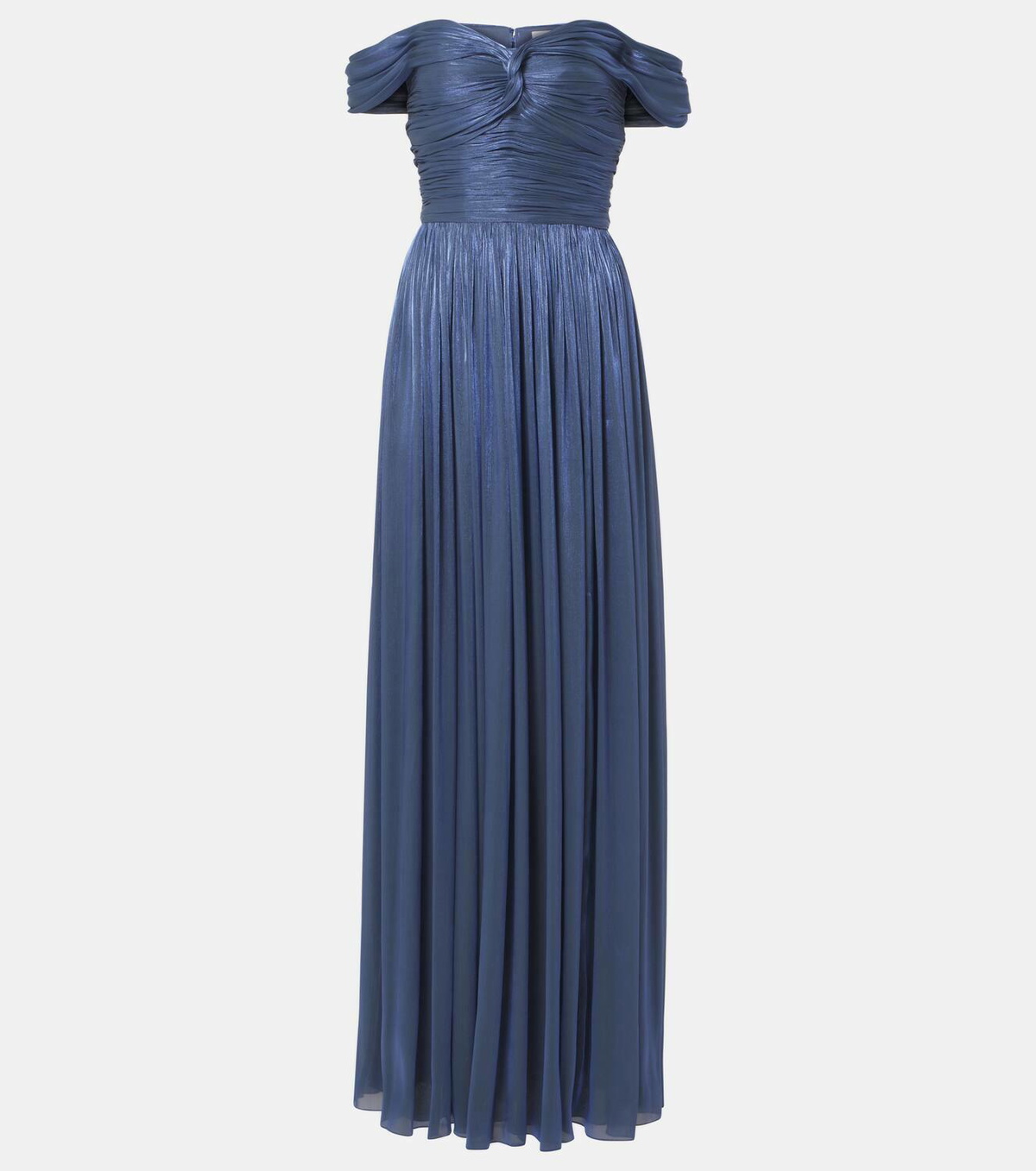 COSTARELLOS コスタレロス ワンピース Tiered linen maxi 807173 Costarellos Ruched off-shoulder gown Costarellos