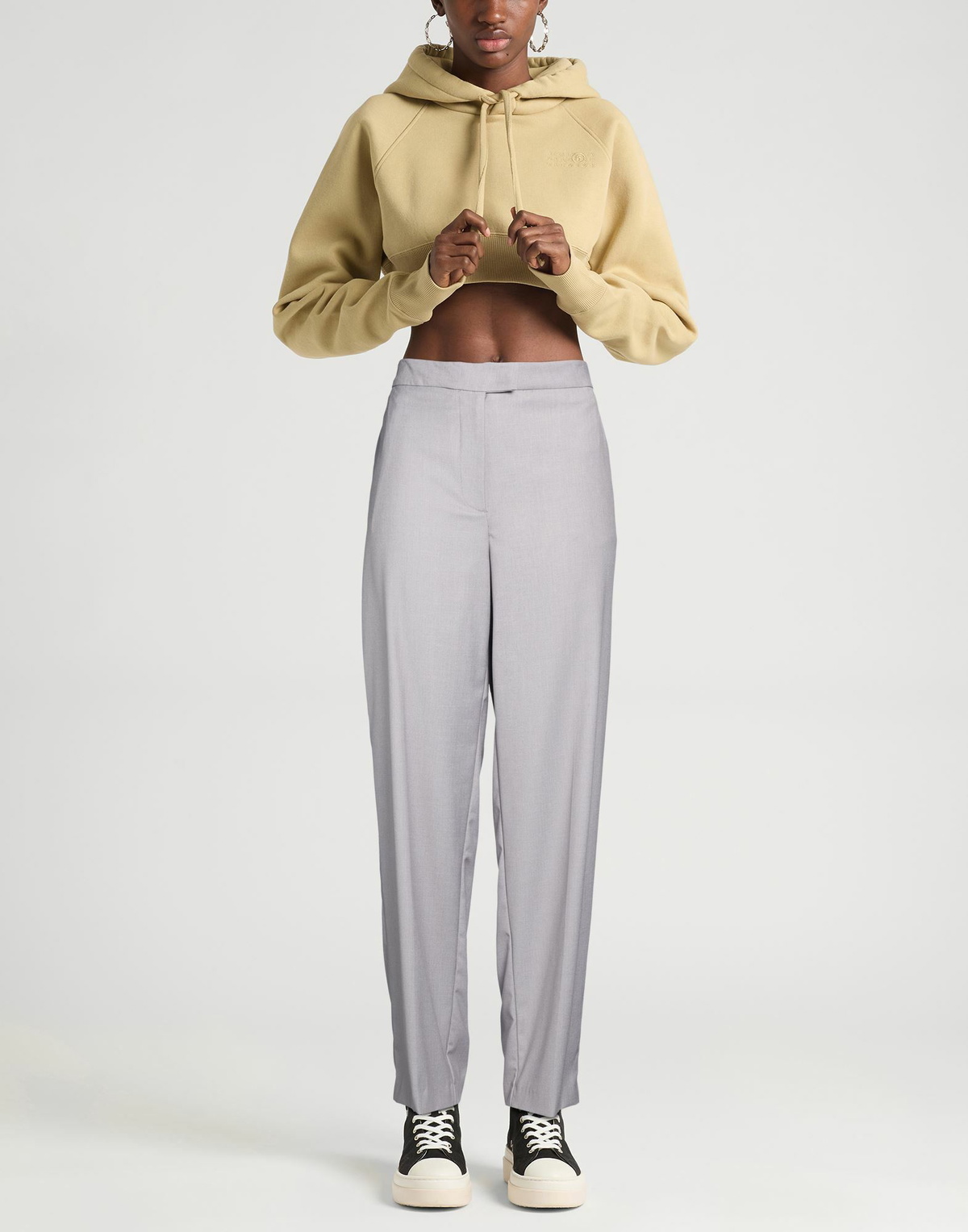 Jijil Womens Pants in Grey