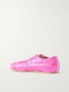 Dries Van Noten - Satin Sneakers - Pink