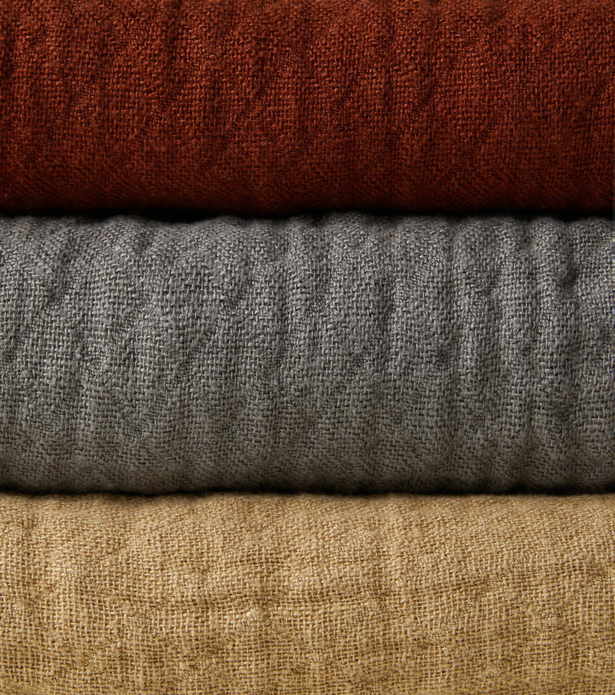 Once Milano Tassel-detail linen blanket