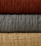 Once Milano Tassel-detail linen blanket
