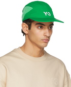 Y-3 Green Logo Running Cap