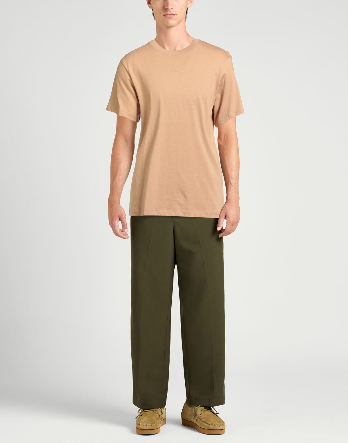 Sandro Mens T-shirt Sand