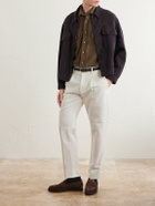 J. Mueser - Cotton Western Shirt - Brown