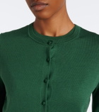 Carolina Herrera Silk and cotton cardigan