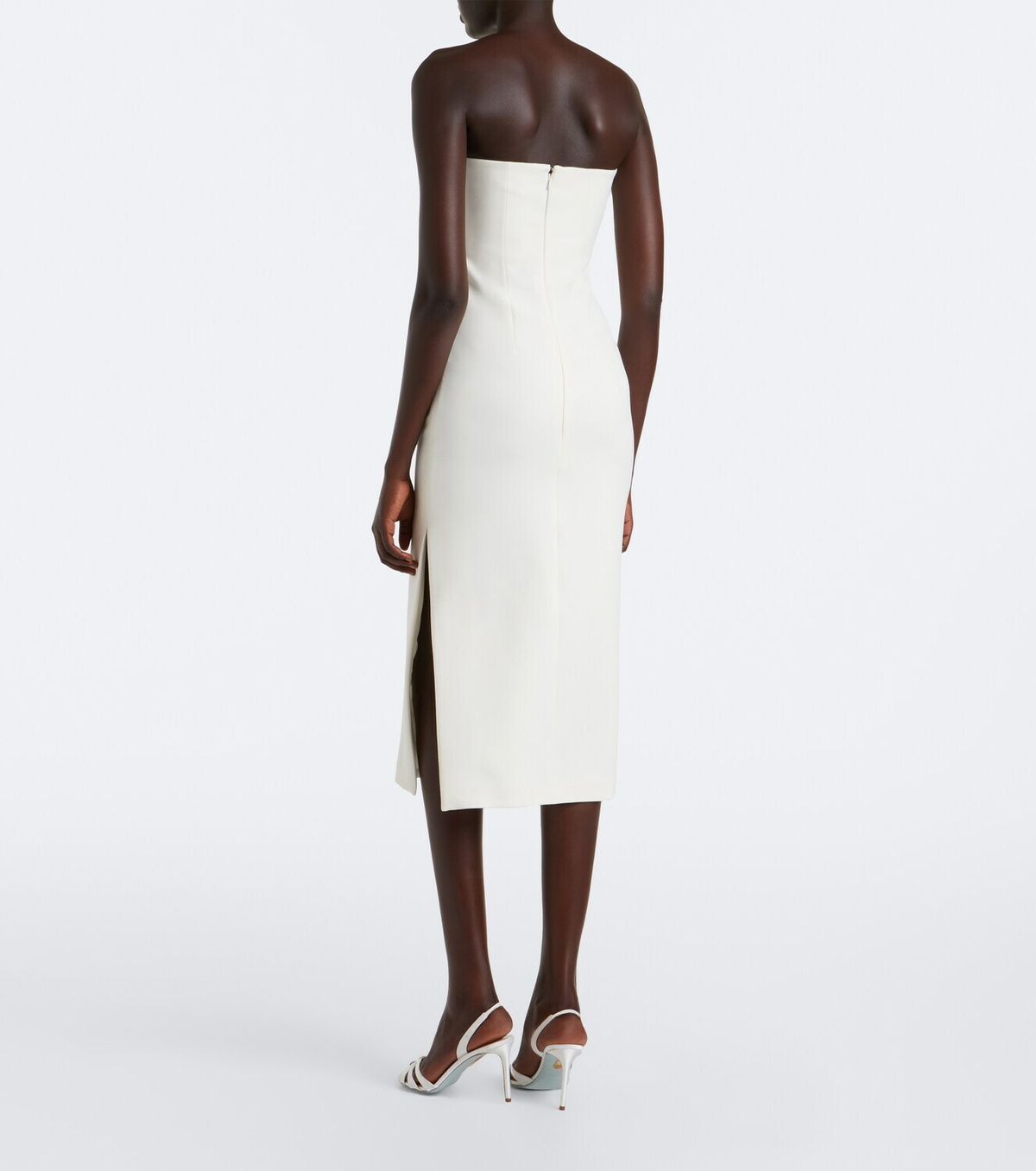 Safiyaa Aerine crêpe midi dress