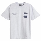Club 1984 Men's Sl Athletics T-Shirt in Grey Marl