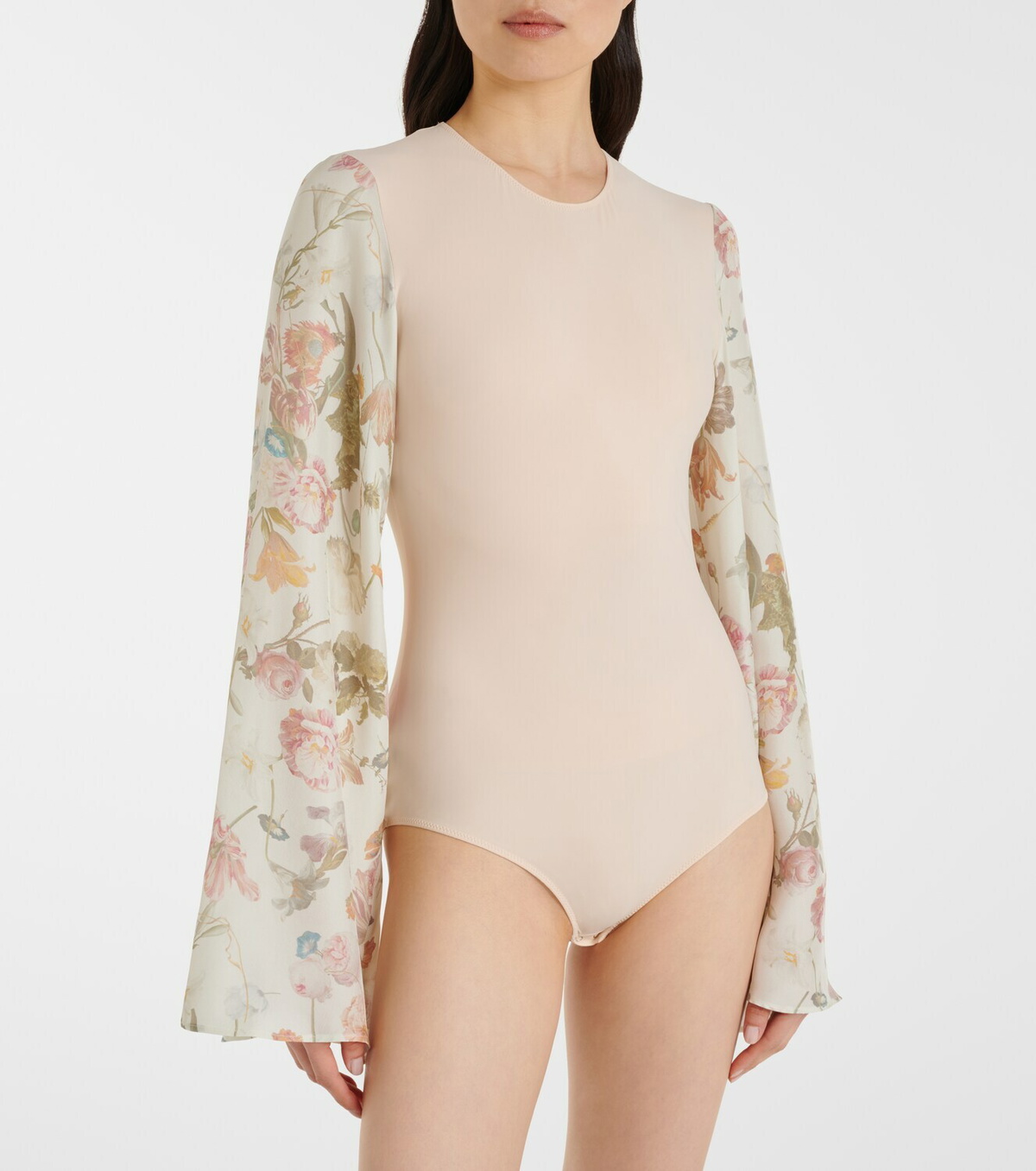 Maison Margiela Floral bodysuit