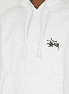 Basic Logo Hooded Sweatshirt in Grey