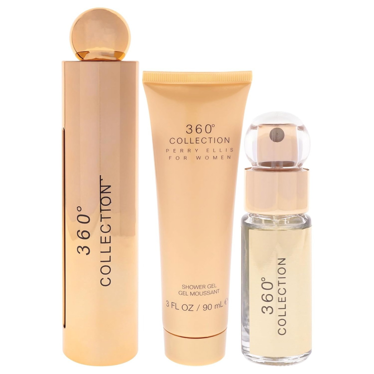 Perry Ellis Ladies 360 Collection Gift Set Fragrances 844061013643