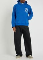 Honor The Gift Hooded Cotton Sweatshirt Blue