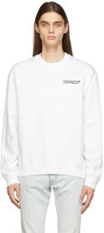 Off-White White Blur Sweatshirt